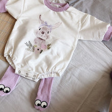 Load image into Gallery viewer, Children's Simple Cute Rabbit Romper Leggings