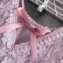 Load image into Gallery viewer, Lace gauze girl dress