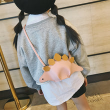 Load image into Gallery viewer, Korean children's bag dinosaur shoulder bag