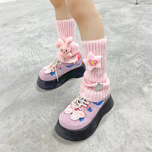 Load image into Gallery viewer, Cute Children Pile Style Kneelet Socks