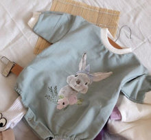 Load image into Gallery viewer, Children's Simple Cute Rabbit Romper Leggings