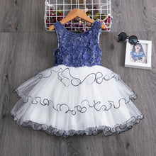 Load image into Gallery viewer, Lace gauze girl dress