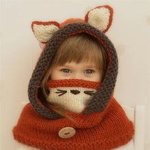 Load image into Gallery viewer, Warm woolen baby hat