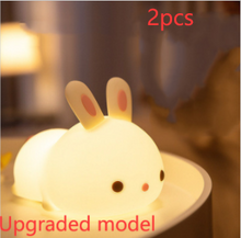 Load image into Gallery viewer, Rabbit Silicone Lamp Pat Feeding