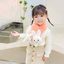 Load image into Gallery viewer, Warm Plush Children Cross Rabbit Scarf