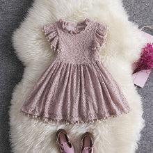 Load image into Gallery viewer, Baby girl full moon one year old dress skirt girl dress