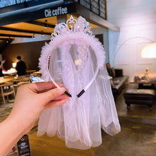 Load image into Gallery viewer, Child Crown Tiara Girl Cute Headband Princess
