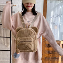 Load image into Gallery viewer, Plush Rabbit Ears Cute Cartoon Cute Children's Backpack
