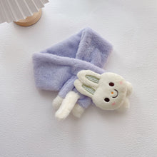 Load image into Gallery viewer, Warm Plush Children Cross Rabbit Scarf