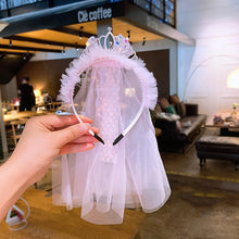 Load image into Gallery viewer, Child Crown Tiara Girl Cute Headband Princess