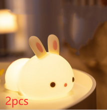 Load image into Gallery viewer, Rabbit Silicone Lamp Pat Feeding