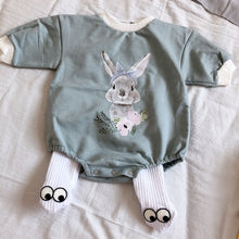 Load image into Gallery viewer, Children's Simple Cute Rabbit Romper Leggings