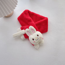Load image into Gallery viewer, Warm Plush Children Cross Rabbit Scarf