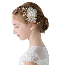 Load image into Gallery viewer, Children's Dress Flower Hair Accessories Headband