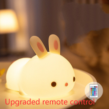 Load image into Gallery viewer, Rabbit Silicone Lamp Pat Feeding