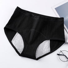 Load image into Gallery viewer, High Waisted Leak Proof Menstrual Panties For Menstruation Cotton