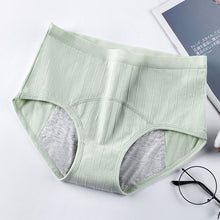 Load image into Gallery viewer, High Waisted Leak Proof Menstrual Panties For Menstruation Cotton