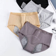 Load image into Gallery viewer, High Waisted Leak Proof Menstrual Panties For Menstruation Cotton