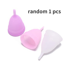 Load image into Gallery viewer, 4pcs Medical Grade Silicone Menstrual Cup Women Menstrual Period Cups