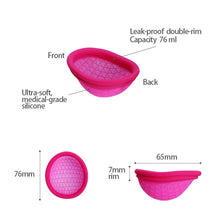 Load image into Gallery viewer, Silicone Menstrual Cup