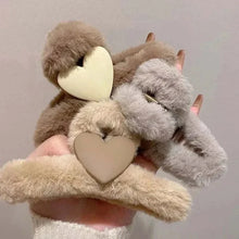 Load image into Gallery viewer, Winter Long Plush Hair Claw Elegant