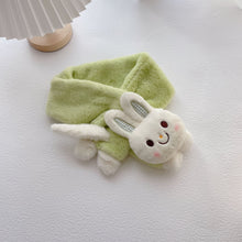 Load image into Gallery viewer, Warm Plush Children Cross Rabbit Scarf