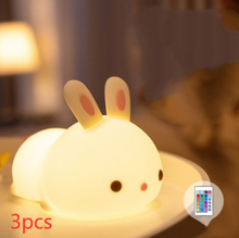 Load image into Gallery viewer, Rabbit Silicone Lamp Pat Feeding