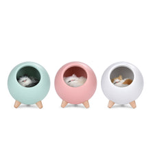 Load image into Gallery viewer, Creative Cute Cat House Atmosphere Table Lamp