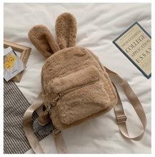 Load image into Gallery viewer, Plush Rabbit Ears Cute Cartoon Cute Children's Backpack
