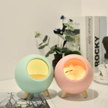 Load image into Gallery viewer, Creative Cute Cat House Atmosphere Table Lamp