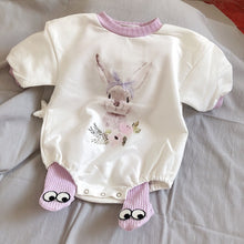 Load image into Gallery viewer, Children's Simple Cute Rabbit Romper Leggings